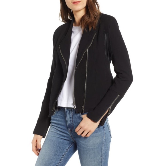 Blank NYC Jackets & Blazers - NWT Blank NYC Black Sin City Crepe Jacket Plus 2X